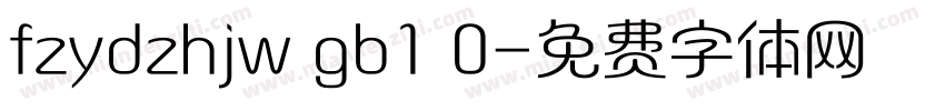 fzydzhjw gb1 0字体转换